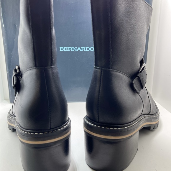 BNIB Bernardo Scout Combat Boot Black - Picture 5 of 14